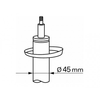Amortisör E30 Ön; Yağlı